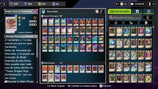 Deck Dragón Supernova Rojo Explicación [upl. by Ikim755]