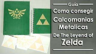 Viniles para hacer Calcas de TLOZ  Guía [upl. by Eidahs334]