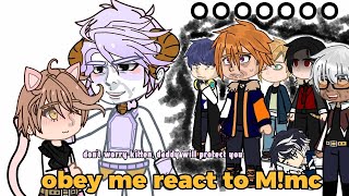 Obey Me React to Mmc by Micella very shortcringe [upl. by Remoh]