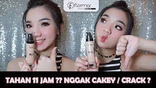 YOYOREVIEW  FLORMAR HD INVISIBLE COVER FOUNDATION bahasa indonesia  THE YOLANDA [upl. by Craner]