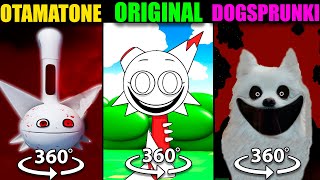 360° VR Incredibox Sprunki Otamatone vs Original vs DogSprunki [upl. by Tneciv40]