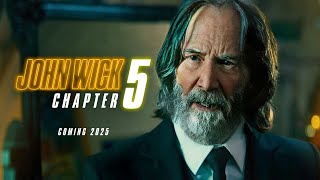 Keanu Reeves LEAKS John Wick 5 Details [upl. by Ahsilad]