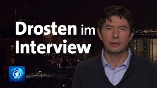 Drosten im tagesthemenInterview quotWir brauchen jetzt schnelle Entscheidungenquot [upl. by Storer170]