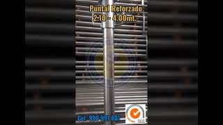 ⚠️ PUNTALES METÁLICOS  220 a 400m  GALVANIZADOS ⚠️ Robustos 2021 [upl. by Onahpets246]