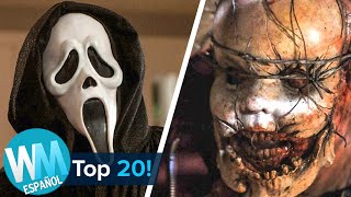 ¡Top 20 MÁSCARAS de Películas de TERROR [upl. by Imuya]