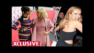 Amanda holden admits groping alesha dixon on britains got talent set [upl. by Binetta]