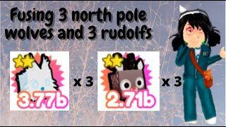 What do you get when you fuse 3 rudolfs and 3 north pole wolfs [upl. by Cass987]