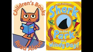 Shark in the Park on a Windy Day  Nick Sharratt  Top 10 Picture Books Childrens Books Read Aloud [upl. by Richarda]