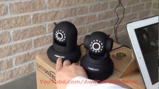 QUICK amp EASY STEPS  How To Setup Initial Installation for Foscam FI8910W Surveillance Camera [upl. by Aihsenod577]