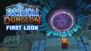 First Look Reikon Dungeon  Voxel Roguelike Dungeon Crawler  by Alcapa Games [upl. by Lanevuj878]