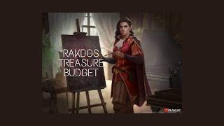 New Standard 2022 Rakdos Treasure Budget Deck versione FORGOTTEN REALMS [upl. by Rosenquist]