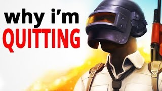 Why Im Quitting PUBG After 1000 Hours Strong Language [upl. by Ehtylb147]