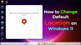 How to Set a Default Location in Windows 11 [upl. by Meraree56]