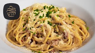 Spaghetti Carbonara Variation  Schnell einfach lecker [upl. by Hephzipah347]