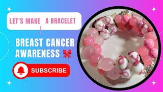 Breast Cancer Awareness Cuff Bracelet [upl. by Jeannie]