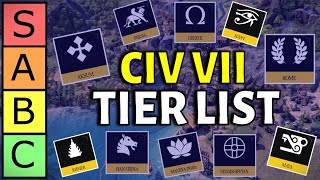 Civ 7  The BEST Antiquity Age Civ FULL Tier List [upl. by Fredrick]