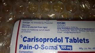 Carisoprodol  Meprobamate [upl. by Darahs]