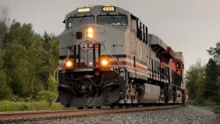 “Safety Starts Here” KCS locomotive on CPKC 118 [upl. by Javed]