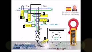 deteccion corrientes de fuga [upl. by Acissej44]