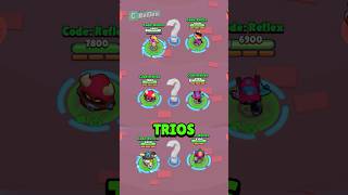 All Unfinished Trios brawlstars shorts [upl. by Dearborn]