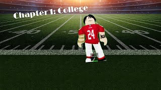 Brookhaven RP Football Player Story Chapter 1 College [upl. by Yurik362]