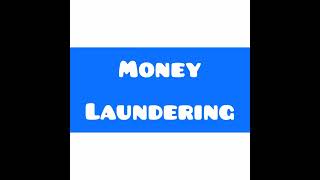 Money Laundering Meaning english vocabulary [upl. by Enylrac]