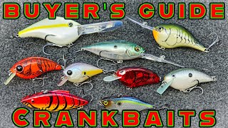 BUYERS GUIDE CRANKBAIT FISHING  Squarebill Deep Diver Lipless Rods [upl. by Hines]