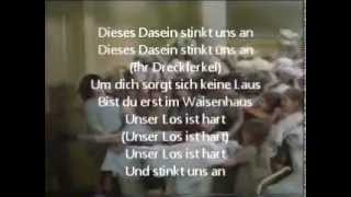 Annie its a hard knock life German lyrics [upl. by Arreic]