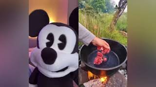 Mickey Mouse TikTok Puppet REACTS to HILARIOUS Shorts HassanKhadair Compilation [upl. by Anirbes]