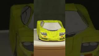 McLaren F1 Papercraft shorts [upl. by Idaline]