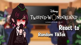 Twisted Wonderland React To Random TikTokTwst Part2 [upl. by Ahcarb698]