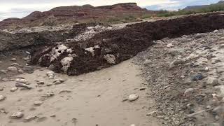 Wahweap Wash UT Flash Flood Caught on Camera 7152018 [upl. by Aryk]