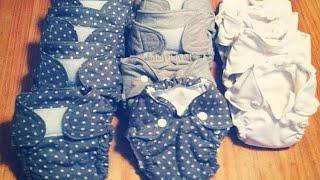 Newborn Cloth Diaper Stash [upl. by Elrod]