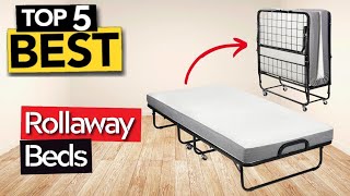 TOP 5 Best Rollaway Bed  2024 Buyers Guide [upl. by Locklin]