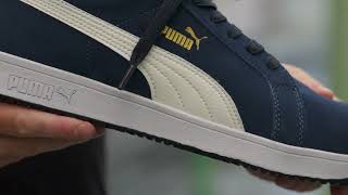 Bezpečnostní obuv PUMA S1P Iconic Suede Navy [upl. by Chaworth]