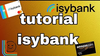 tutorial isybank per avere buoni Amazon gratis [upl. by Maurine799]