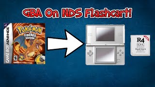 How to Play GBA Games from your NDS Flashcart [upl. by Sidonius]