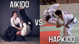 Aikido vs Hapkido  Whats The Difference [upl. by Delilah]