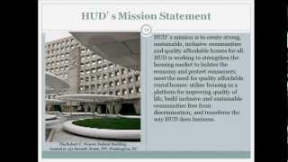 Partners in Housing Multifamily Preservation Training Lesson 1  HUD  71912 [upl. by Artined762]