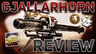 Gjallarhorn REVIEW with Exotic Catalyst Hidden Perk  Destiny 2 30th Anniversary [upl. by Ariamat908]