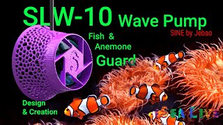 SLW  10 amp MLW  10 Wave Pump Fish amp Anemone Guard  SINE by Jebao [upl. by Adnema]