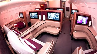 Qatar Airways A380 First Class Flight from Doha to Sydney  Full Flight Experience amp Lounge [upl. by Notgnirrac]