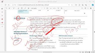 hematology hemolytic disease of the new born Rh incompatibility [upl. by Essy411]