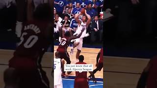 He tried to do a Dirk fadeaway in front of Dirk shorts nba dirknowitzki [upl. by Norted]