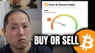 BUY OR SELL BITCOIN  INDEX SHOWS EXTREME FEAR [upl. by Birck]