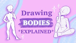 HOW TO DRAW FEMALE BODIES  Easy Tutorial [upl. by Eenram]