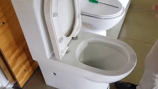 How to change the soft close cylinders on a Pressalit toilet seat [upl. by Sarazen]