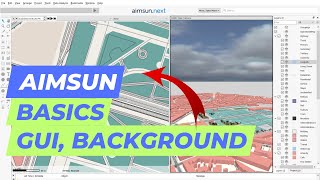 Aimsun Tutorial  Adding background Software handling [upl. by Cloe]