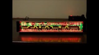 Waveshape binary clock [upl. by Niltag787]