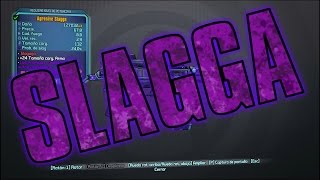 Borderlands 2  Guía de armas legendarias  Subfusiles  Slagga Cap30 [upl. by Patrick760]